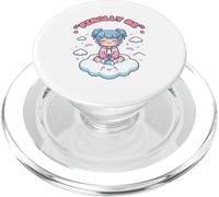 Anime Kawaii Finally Me Trans Pride Nubes Pastel PopSockets PopGrip para MagSafe