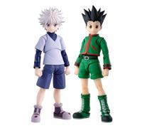 Anime Killua Zaoldyeck y GON·Freecss Figuras de Acción Figura Móvil Anime Killua Zaoldyeck Modelo 13cm PVC Escultura Regalo
