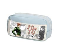 Anime Kira Yoshikage Estuche Estuche Kawajiri Kosaku Papelería Caja Organizadora Estuche Estuche Kira Yoshikage Gran Capacidad Estuche de Lápiz, Tipo 21, 24*10*12cm, Estuche para