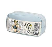 Anime Kira Yoshikage Estuche Estuche Kawajiri Kosaku Papelería Caja Organizadora Estuche Estuche Kira Yoshikage Gran Capacidad Estuche de Lápiz, Tipo 24, 24*10*12cm, Estuche para