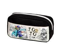 Anime Kira Yoshikage Estuche Estuche Kawajiri Kosaku Papelería Caja Organizadora Estuche Estuche Kira Yoshikage Gran Capacidad Estuche de Lápiz, Tipo 2, 24*10*12cm, Estuche para