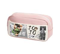 Anime Kira Yoshikage Estuche Estuche Kawajiri Kosaku Papelería Caja Organizadora Estuche Estuche Kira Yoshikage Gran Capacidad Estuche de Lápiz, Tipo 9., 24*10*12cm, Estuche para