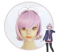 Anime Komi Can't Communicate Najimi Osana Cosplay Wig Short Pink Hair Heat Resistant Fiber Hair + Wig Cap Halloween Girls