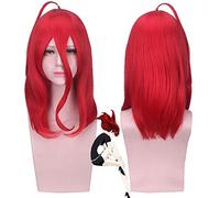 Anime Land of the Lustrous Cinnaba Cosplay Peluca Houseki No Kuni Largo Rojo Sintético Fiesta de disfraces Role Play Pelucas