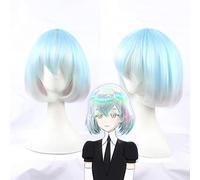 Anime Land of the Lustrous Houseki no Kuni Diamond Short Bob Cosplay Wig Synthetic Hair Halloween Costume Party Play Wigs