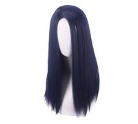 Anime League Caitlyn Kiramman Cosplay Wig, Purple Blue Long Straight Hair Heat Resistant Synthetic Hair, for Halloween, Party, Carnival, Nightlife, Concerts, Weddings