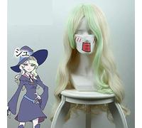 Anime Little Witch Academia Cosplay Daiana Cavendish Peluca Ondulada Larga Y Rizada Mujeres Cosplay Disfraz Pelo Sintético Resistente Al Calor