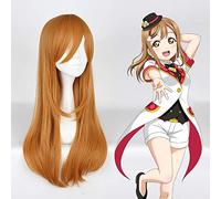 Anime Love Live! ¡¡Brillo Solar!! Pelucas de Cosplay Hanamaru Kunikida Peluca de Cosplay Peluca sintética resistente al calor Peluca de fiesta de Halloween