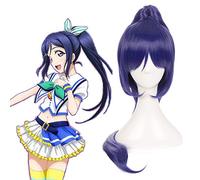 Anime Love live Sunshine Cosplay Pelucas Kanan Matsuura Cosplay Peluca sintética resistente al calor Cabello Fiesta de Halloween Cosplay Peluca