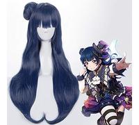 Anime Love Live Sunshine Pelucas de Cosplay Tsushima Yoshiko Cosplay Peluca Sintética Resistente al Calor Pelo Fiesta de Halloween Peluca de Mujer