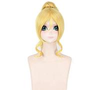Anime LoveLive Eli Ayase Ellie Peluca de cola de caballo dorada Disfraz de Cosplay Amor en vivo Pelo sintético resistente al calor Mujeres Pelucas de cosplay PL-358