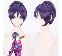 Anime LoveLive! Nozomi Tojo Yukata Kimono Peluca de cola de caballo corta Disfraz de Cosplay Love Live Pelucas de cabello sintético resistente