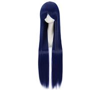 Anime LoveLive Sonoda Umi azul oscuro peluca larga recta Cosplay disfraz amor vivo pelo sintético resistente al calor mujeres pelucas cosplay