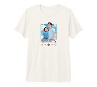 Anime Lovers La canción Nuestra de Vidas Feliz San Valentín Pareja Camiseta Premium