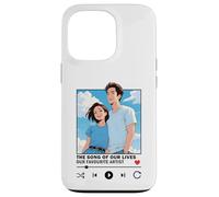 Anime Lovers La canción Nuestra de Vidas Feliz San Valentín Pareja Carcasa para iPhone 13 Pro
