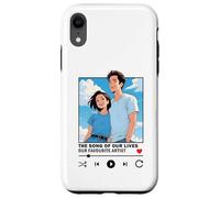 Anime Lovers La canción Nuestra de Vidas Feliz San Valentín Pareja Carcasa para iPhone XR