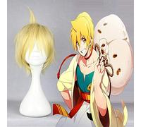 Anime Magi The Labyrinth Of Magic Peluca de cosplay Saluja Pelucas de cosplay Peluca de fiesta de carnaval de Halloween sintética resistente al calor