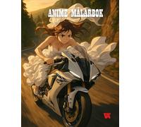 Anime Målarbok: En avkopplande och kreativ målarbok med anime-tema - för hela familjen.