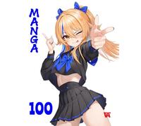 Anime & Manga Coloring Book: 100 Anime & Manga Coloring Pages