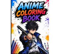Anime & Manga Style Japanese Characters Coloring Book for Kids Cute Japanese Boys & Girls| Fun Manga-Inspired Coloring Book