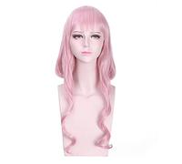 Anime Miracle Nikki Cosplay Wig Halloween Costume Pink Long Layered Party Play Wigs For Women
