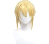 Anime Moriarty The Patriot Cosplay William James Moriarty Peluca, Rubia Corta Para Pelucas De Fiesta De Disfraces De Halloween