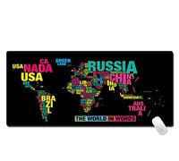 Anime Mouse Pad Player Big Game Mouse Pad Antideslizante Caucho Natural Soft Edge Durable computadora de Escritorio Pad (60cmx30cm)