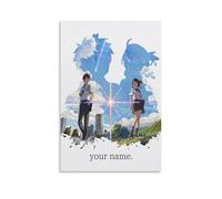 Anime Movie Your Name Role Art Group Photos Arte Mural Impresión de Imagen Moderna Decoración de Habitación Familiar 40 x 60 cm
