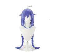 Anime Mushoku Tensei Roxy Migurdia Greyrat Cosplay Long Blue Braids Wig Jobless Reincarnation + Wig Cap Synthetic Hair Party
