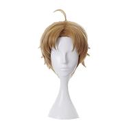 Anime Mushoku Tensei Rudeus Greyrat Cosplay Brown Short Wig Jobless Reincarnation + Wig Cap Synthetic Hair Halloween Party