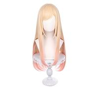 Anime My Dress-Up Darling Marin Kitagawa Cosplay Wig Yellow Gradient Long Straight Women Kawaii Cute Halloween Wigs Pelucas