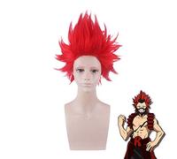 Anime My Hero Academia Kirishima Eijiro Short Red Cosplay Peluca Boku no Hero Academia Disfraz de Halloween Pelo sintético Perucas PL-688