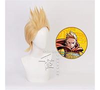 Anime My Hero Academia Mirio Toogata Million Cosplay Peluca Boku No Hero Academia Cosplay BIG 3 Mirio Toogata Pelucas amarillas KUQX1981