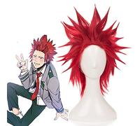 Anime My Hero Academia Pelucas de Cosplay Kirishima Eijiro Cosplay Peluca Fiesta de Halloween Boku no Hero Academia Peluca sintética