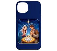 Anime Nativity Christmas Design - Kawaii Manger Scene Art Carcasa para iPhone 13