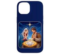 Anime Nativity Christmas Design - Kawaii Manger Scene Art Carcasa para iPhone 14