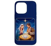 Anime Nativity Christmas Design - Kawaii Manger Scene Art Carcasa para iPhone 14 Pro MAX