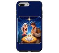 Anime Nativity Christmas Design - Kawaii Manger Scene Art Carcasa para iPhone 7 Plus/8 Plus