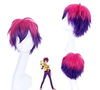 Anime No Game No Life Sora Pelucas Resistencia al calor corta Pelo sintético para la fiesta de Halloween Cosplay Disfraz Peluca + Gorra de peluca