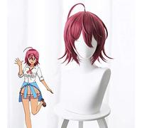 Anime Nunca aprendemos Pelucas de cosplay Uruka Takemoto Cosplay Peluca sintética Cabello Fiesta de Halloween Bokutachi wa Benkyou ga Dekinai Peluca