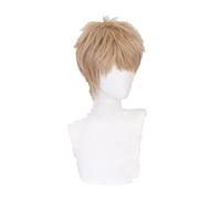 Anime One Punch Man Cosplay Wigs Genos Cosplay Heat Resistant Synthetic Wig Hair Halloween Party Demon Cyborg Cos Wig
