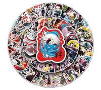 Anime Pegatinas Pack 100 PCS |Pegatinas para automóvil, computadora portátil, Botellas de Agua, Pegatinas para Adolescentes Calcomanías de Vinilo Lindas