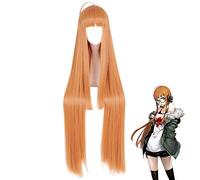 Anime Persona 5 Futaba Sakura peluca Cosplay disfraz mujer pelo largo sintético fiesta de Halloween juego de roles pelucas WIG-661H