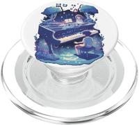 Anime Pianista Pianista Auroracore Japonés Otaku PopSockets PopGrip para MagSafe