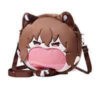 Anime Plush Backpack - Character Bag | Ultra-Soft Stuffed Plush Toy For Kids And Girls, Kawaii Character Design For School And Play, Lightweight Comfortable Straps; Perfect For Easter Gift