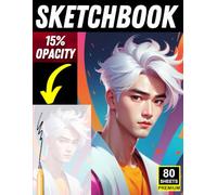 Anime Portrait Tracing Sketchbook: 80 Light-Opacity Pages for Face Drawing & Character Practice