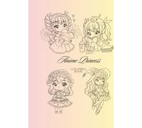 Anime Princess: Coloring Book