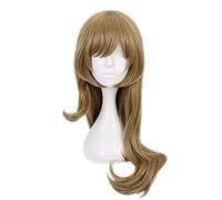 Anime Project Genshin Impact Long Blonde Cosplay Wig Synthetic Hair Halloween Costume Party Wigs For Women