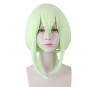 Anime PROMARE Mad Burnish Lio Fotia Short Cosplay Wig Straight Synthetic Hair Light Green Halloween Costume Party Wigs