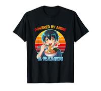 Anime Ramen Noodles For Girls Boys Funny Anime Lover Camiseta